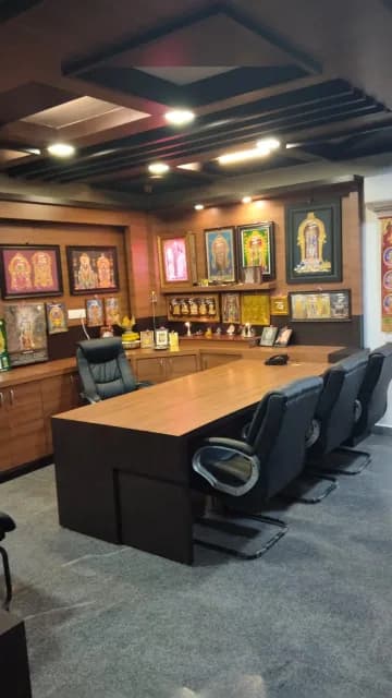 Artistic Dark Wood Design