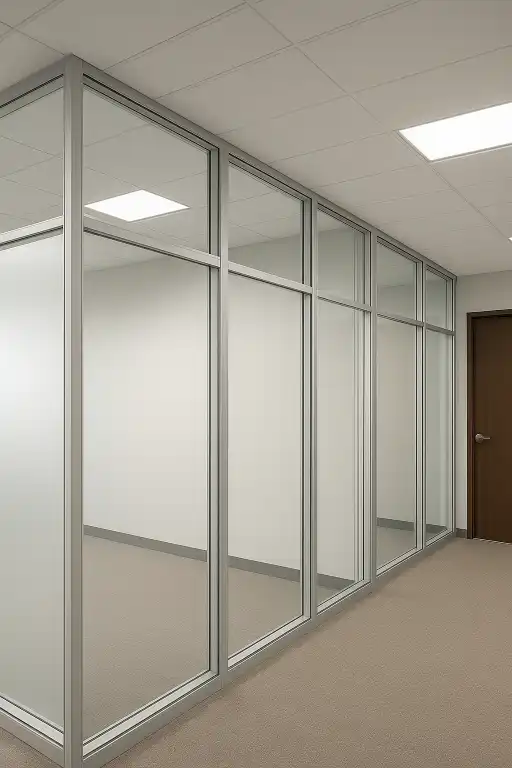 Double-Glazed Acoustic Partitions